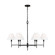 Ridgewood Six Light Chandelier in Aged Iron (454|CC1776AI)