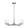 Fullton Five Light Chandelier in Brushed Nickel (454|3164205C962)