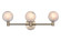 Cloudburst Three Light Wall Sconce in Champagne Gold (423|W33803CG) Cloudburst Three Light Wall Sconce in Champagne Gold (423|W33803CG)