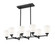 Oren Eight Light Linear Chandelier in Matte Black (224|70048LMB)