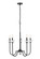 Allistair Five Light Chandelier in Matte Black (224|3525MB)