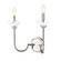 Allistair Two Light Wall Sconce in Polished Nickel (224|3522SPN)