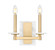 Kaden Two Light Wall Sconce in Modern Gold (224|30452SMGLD)