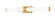 Egon LED Vanity in Modern Gold (224|101532WMGLDLED)
