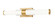 Egon LED Vanity in Modern Gold (224|101525WMGLDLED)