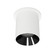Zoron LED Flush Mount in White/Black (34|C4RTFCSWTBK)