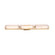 Mingle LED Bath Fixture in Satin Brass (137|531B03SB)