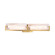 Mingle LED Bath Fixture in Satin Brass (137|531B02SB)