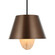 Rock On Four Light Pendant in Brontourage/Matte Black (137|529P04BGMB)