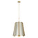 Peep Show Six Light Foyer Pendant in Sunwashed Silver/Brushed Sienna (137|518F06SSBS)