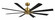 Size Matters 65'' Ceiling Fan in Soft Brass/Matte Black (441|FRW240365SBMB)