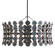 Imperia Six Light Chandelier in Burnt Iron (314|DMI22)