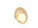 Oyster One Light Wall Lamp in Organic Cappuccino (486|421748)