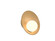 Oyster One Light Wall Lamp in Sand (486|421745)