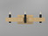 Flow Three Light Wall Lamp in Sand (486|421245)