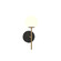Sfera One Light Wall Lamp in Charcoal (486|420844)