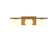 Sfera Three Light Wall Lamp in Organic Gold (486|420749)