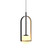 Strap One Light Pendant in Maple (486|154434)
