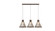 Corda Three Light Pendant in American Walnut (486|153818)