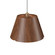 Element One Light Pendant in Imbuia (486|153606)