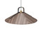 Strap One Light Pendant in American Walnut (486|152918)