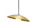 Oyster One Light Pendant in Organic Gold (486|151549)