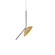 Oyster One Light Pendant in Louro Freijo (486|151309)