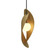 Oyster One Light Pendant in Organic Gold (486|151249)