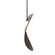 Oyster One Light Pendant in American Walnut (486|151118)