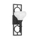 Allston One Light Wall Sconce in Matte Black (51|91607189)