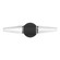 Beaumont LED Bathroom Vanity in Black Lustre (51|8520418335)