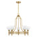 Allston Five Light Chandelier in Warm Brass (51|116065322)