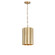 Allegra One Light Mini Pendant in Weathered Brass (16|39131WBR)