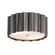 Allegra Two Light Flush Mount in Gunmetal / Gold (16|39130GMGLD)