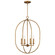 Martel Four Light Pendant in Etruscan Gold (16|21843EG)