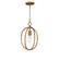 Martel One Light Mini Pendant in Etruscan Gold (16|21841EG)