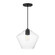 Geode One Light Pendant in Black (16|21337CLBK)