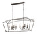 Plumette Eight Light Linear Pendant in Chestnut Bronze (16|12169CHB)
