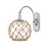 Ballston One Light Wall Sconce in Polished Chrome (405|9181WPCG12210RB)