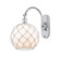 Ballston One Light Wall Sconce in Polished Chrome (405|9181WPCG12110RW)
