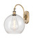 Ballston One Light Wall Sconce in Brushed Brass (405|9181WBBG12412)