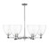Arcadia Six Light Chandelier in Polished Chrome (405|7166CRPCGBD92)