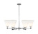 Arcadia Six Light Chandelier in Polished Chrome (405|7166CRPCGBC81)