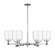 Arcadia Six Light Chandelier in Polished Chrome (405|7166CRPCG5586CL)