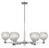 Arcadia Six Light Chandelier in Polished Chrome (405|7166CRPCG122C6CL)
