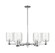Arcadia Six Light Chandelier in Polished Chrome (405|7166CRPCG1113)