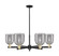 Arcadia Six Light Chandelier in Black Antique Brass (405|7166CRBABG5586SM)