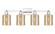 Arcadia Four Light Bath Vanity in Polished Chrome (405|7164WPCG116)