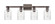Arcadia Four Light Bath Vanity in Oil Rubbed Bronze (405|7164WOBG342)