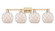 Arcadia Four Light Bath Vanity in Champagne Bronze (405|7164WCBG1218RW)